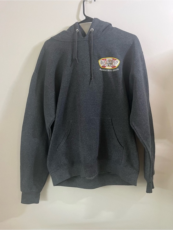 Ron Jon Other - Ron Jon Charcoal Hooded Sweatshirt with Surf Patch